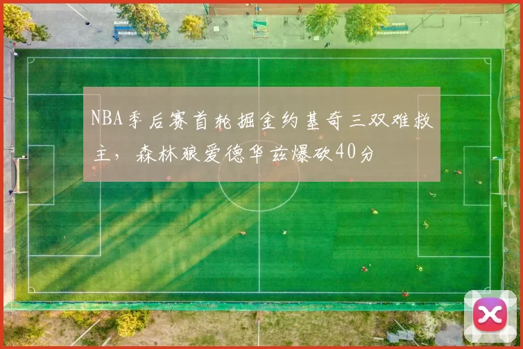 NBA季后赛首轮掘金约基奇三双难救主，森林狼爱德华兹爆砍40分